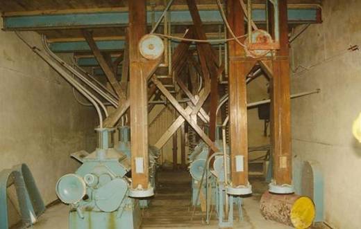 Emergency bread: One of the eight underground flour mills built in case of a nuclear attack on Malta.