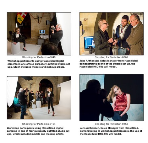 contact sheet with captions