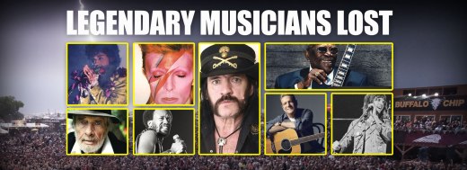 LEGENDARY MUSICIANS LOST