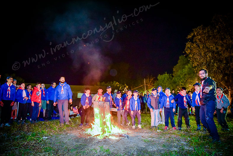 FUN AROUND A SCOUT CAMPFIRE