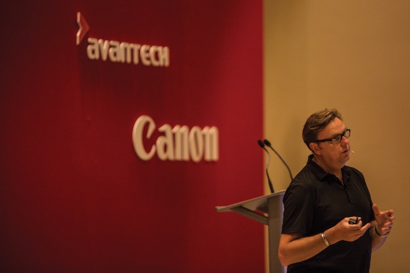 Clive Booth, brand ambassador for Canon